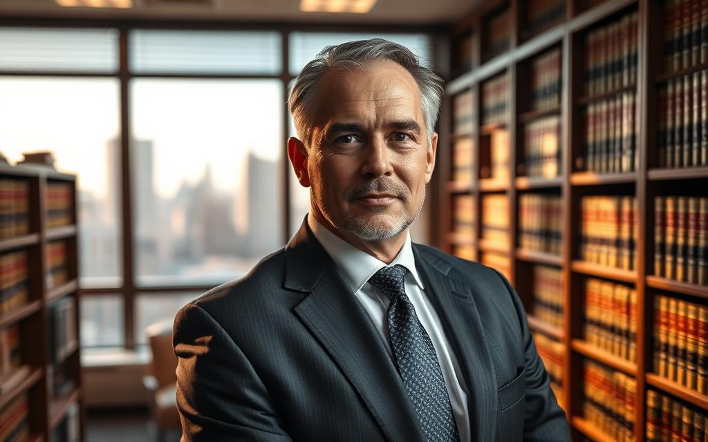 Unum Disability Attorney – Expert Help For Faster, Fair Approvals 19 A Confident, Experienced Social Security Disability Lawyer Stands In Their Office, Dressed In A Sharp Suit, Surrounded By Bookshelves Filled With Law Volumes. Warm, Professional Lighting Illuminates Their Face, Conveying A Sense Of Expertise And Reliability. The Lawyer'S Expression Is One Of Focused Determination, Ready To Advocate Passionately For Their Clients. In The Background, A Large Window Overlooks A Cityscape, Hinting At The Lawyer'S Deep Understanding Of The Legal System And Their Commitment To Delivering Successful Outcomes. The Overall Atmosphere Is One Of Trust, Competence, And The Pursuit Of Justice.